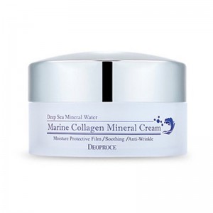 Крем для лица многофункциональный увлажняющий с морским коллагеном "Deoproce Marine Collagen Mineral Cream" 100 гр. 